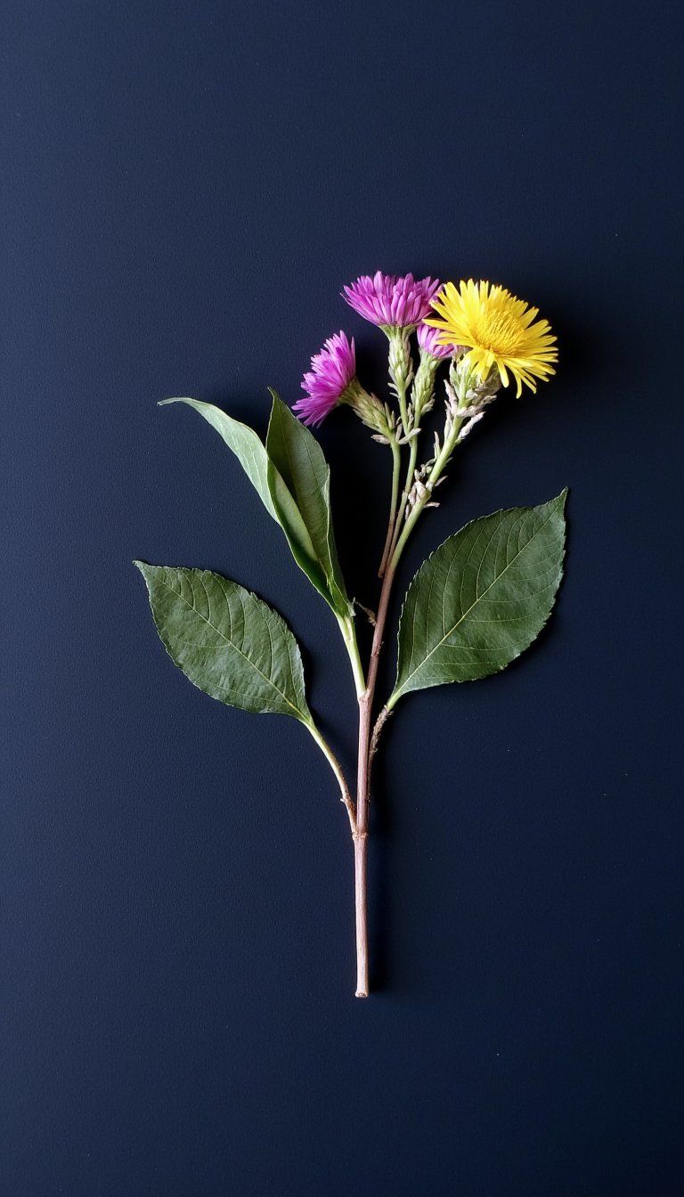 13. Pressed Flower Art for a Gallery Wall