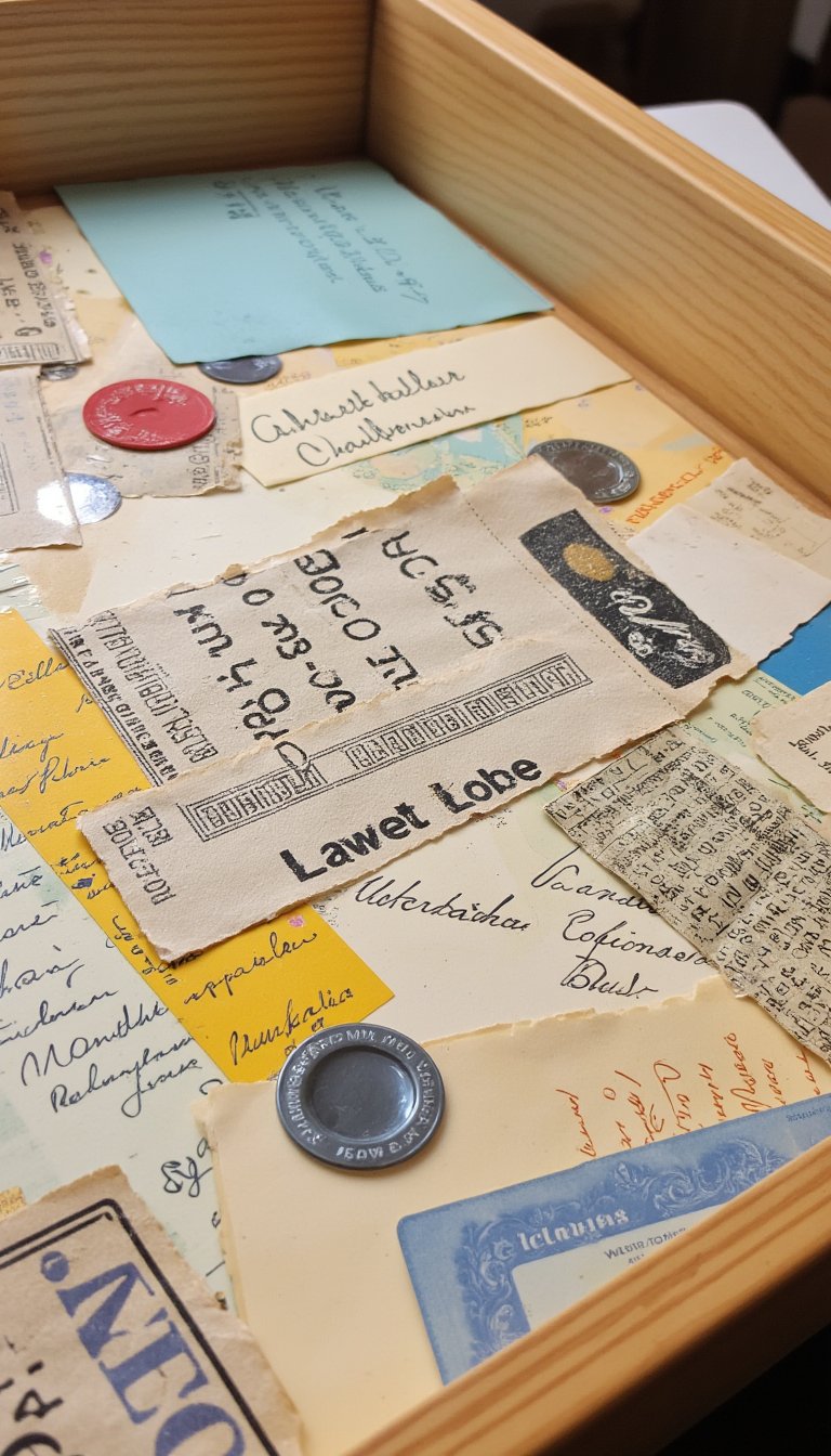 16. Decoupaged Memory Tray