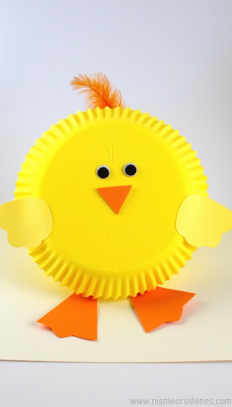 10. Cupcake Liner Chicks