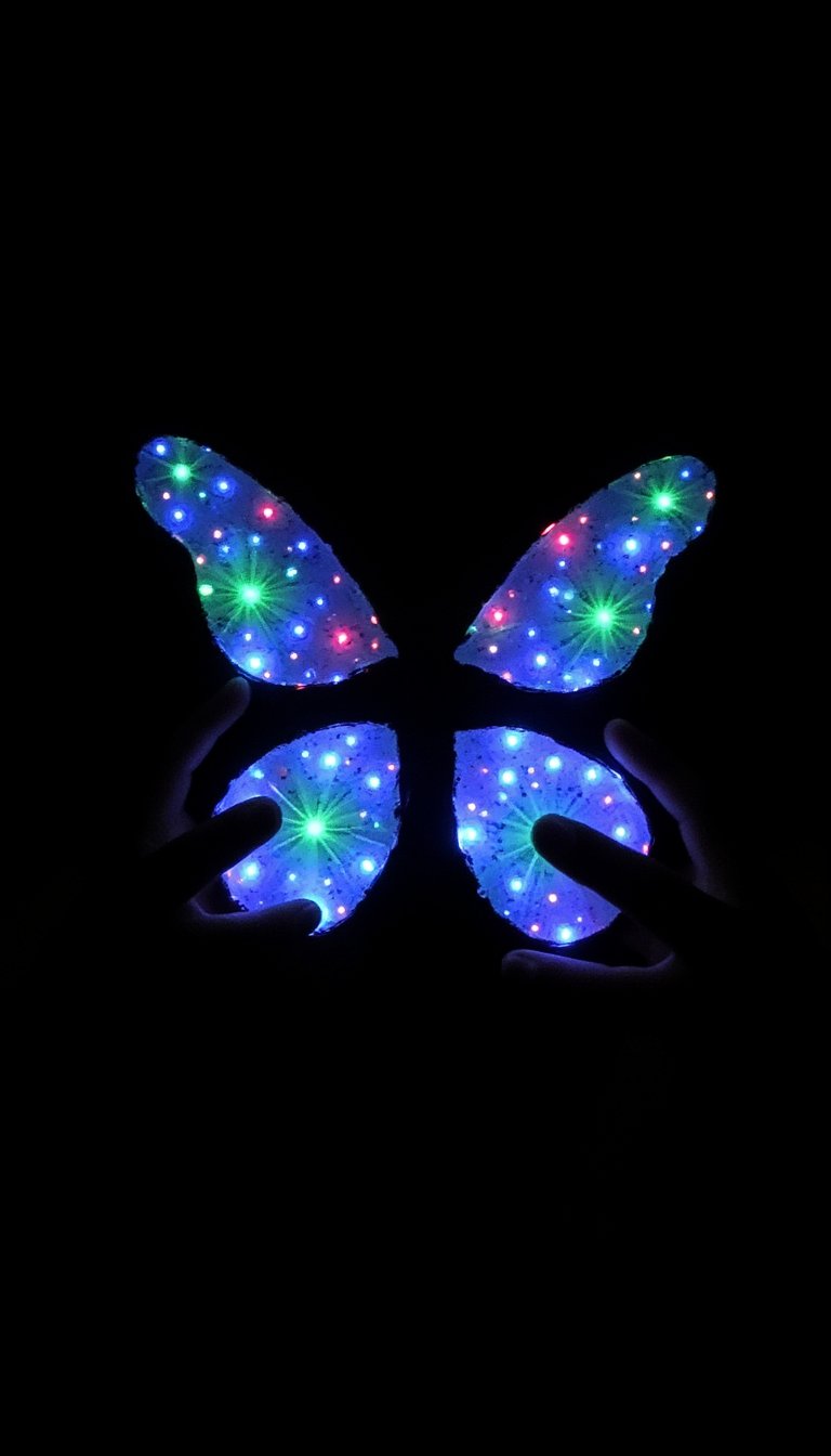 27. Glowing Firefly Butterflies