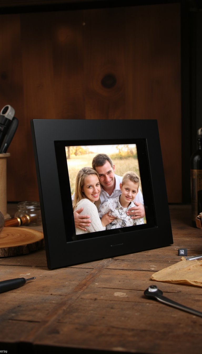 27. A Digital Photo Frame Pre-Loaded with Memories