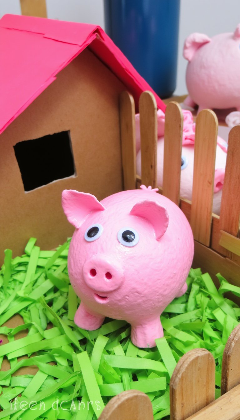 6. popsicle stick Fence & Farmyard