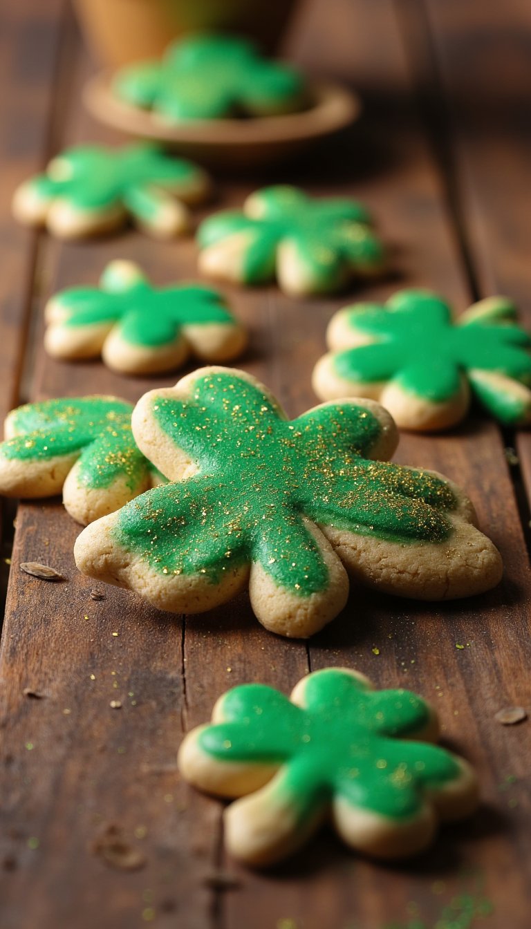 5. Salt Dough Shamrock Ornaments