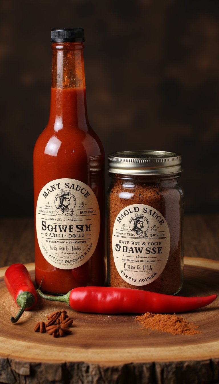 6. Homemade Hot Sauce or BBQ Rub