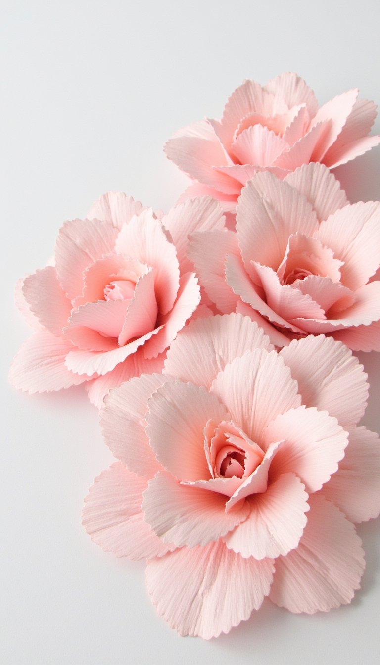 7. Intricate Laser-Cut Paper Blossoms