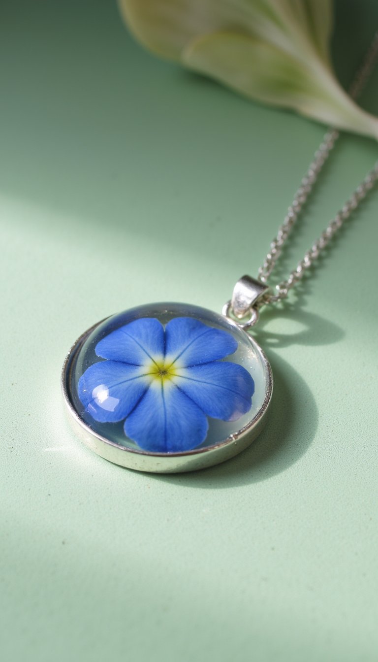 2. Personalized Botanical Jewelry