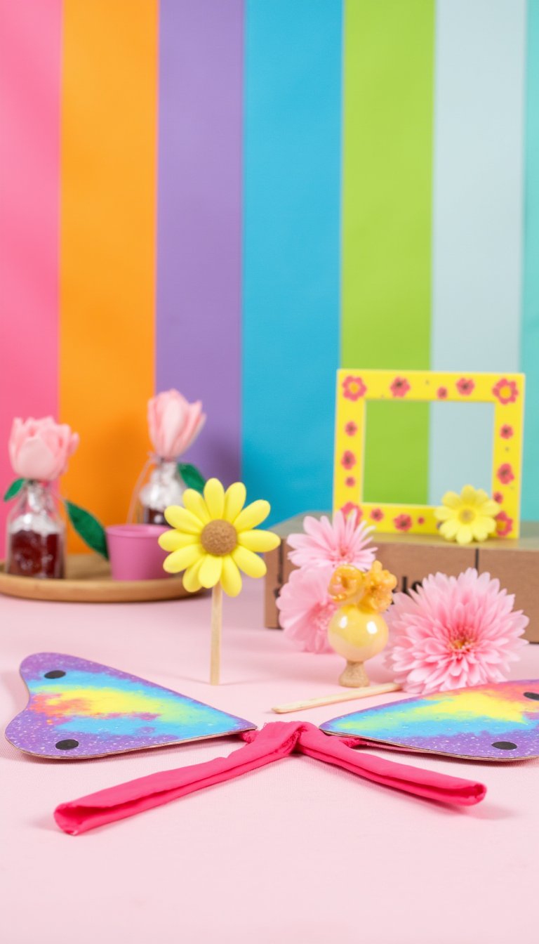 13. A "Spring Is in the Air" Photo Booth Corner