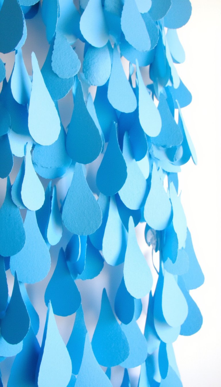 3. World Water Day Awareness Droplets