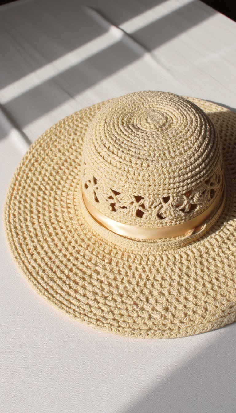 7. A Lacy Sun Hat