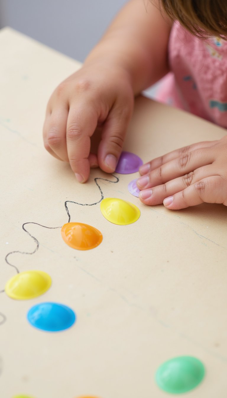 27. Easter Egg Sticker Lines