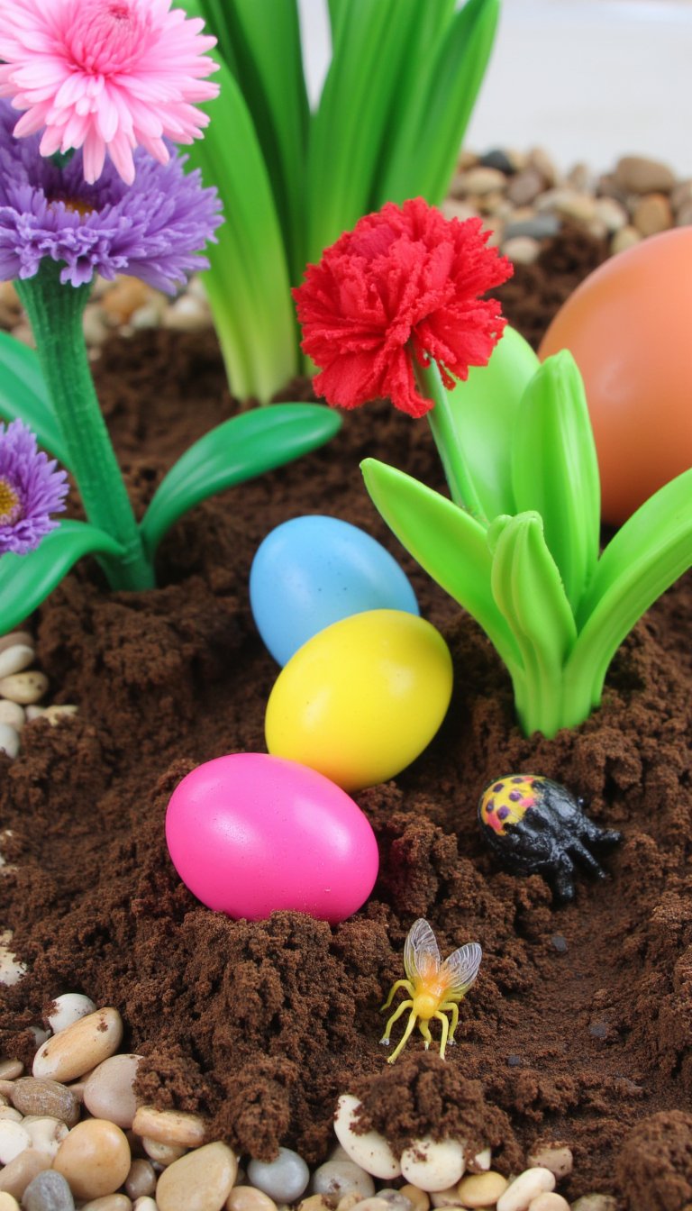 12. Easter Garden with Real Dirt