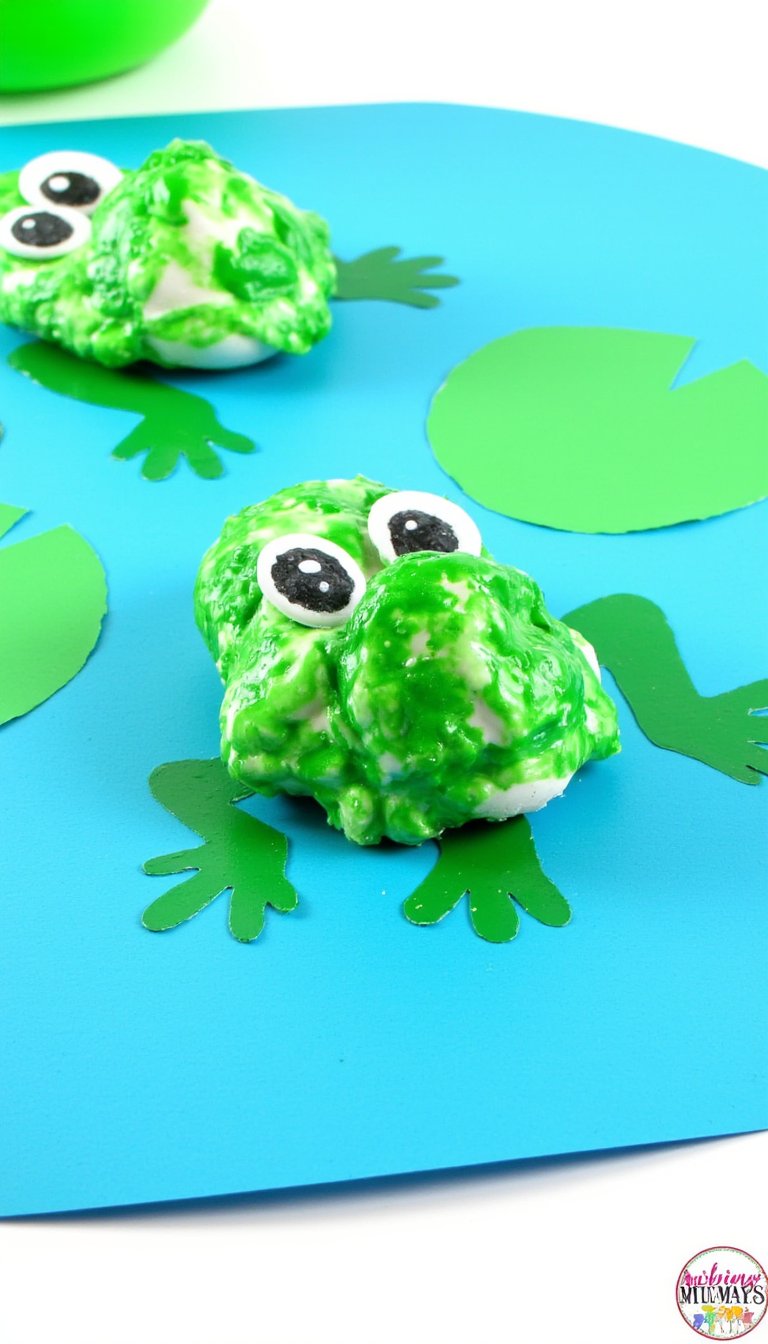 12. Bubble Wrap Frog Pond