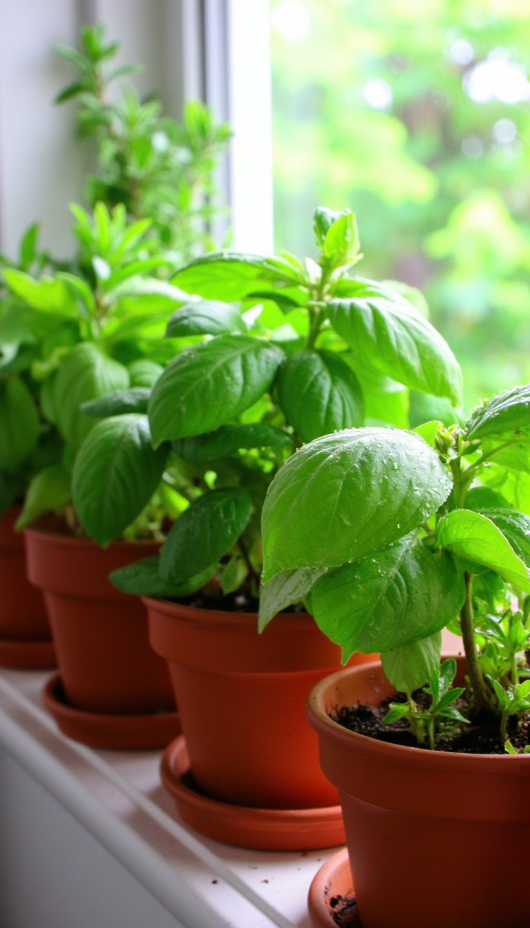 18. Add a Pop of Green with Herbs