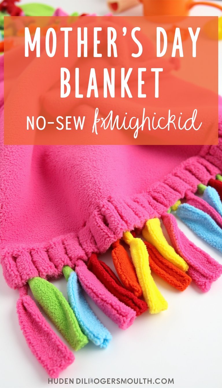 13. No-Sew Fleece Blanket