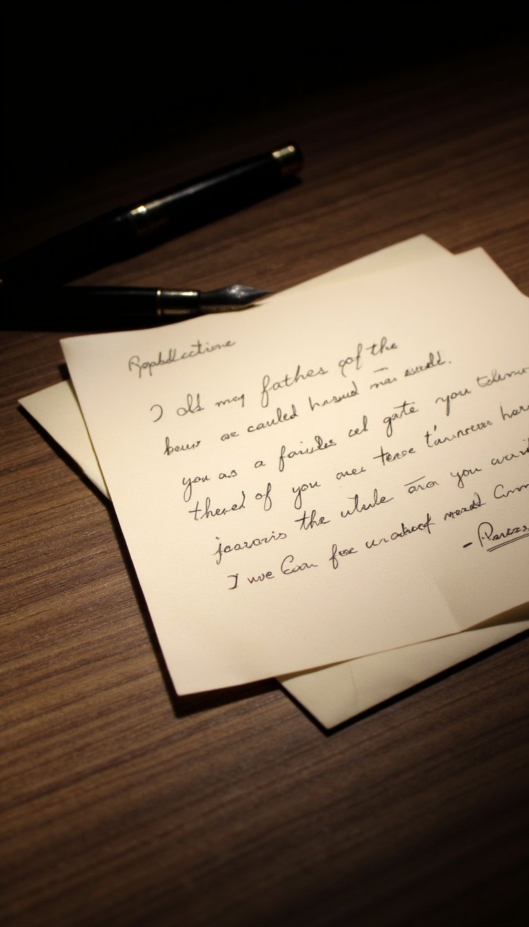 27. A Simple, Handwritten Letter