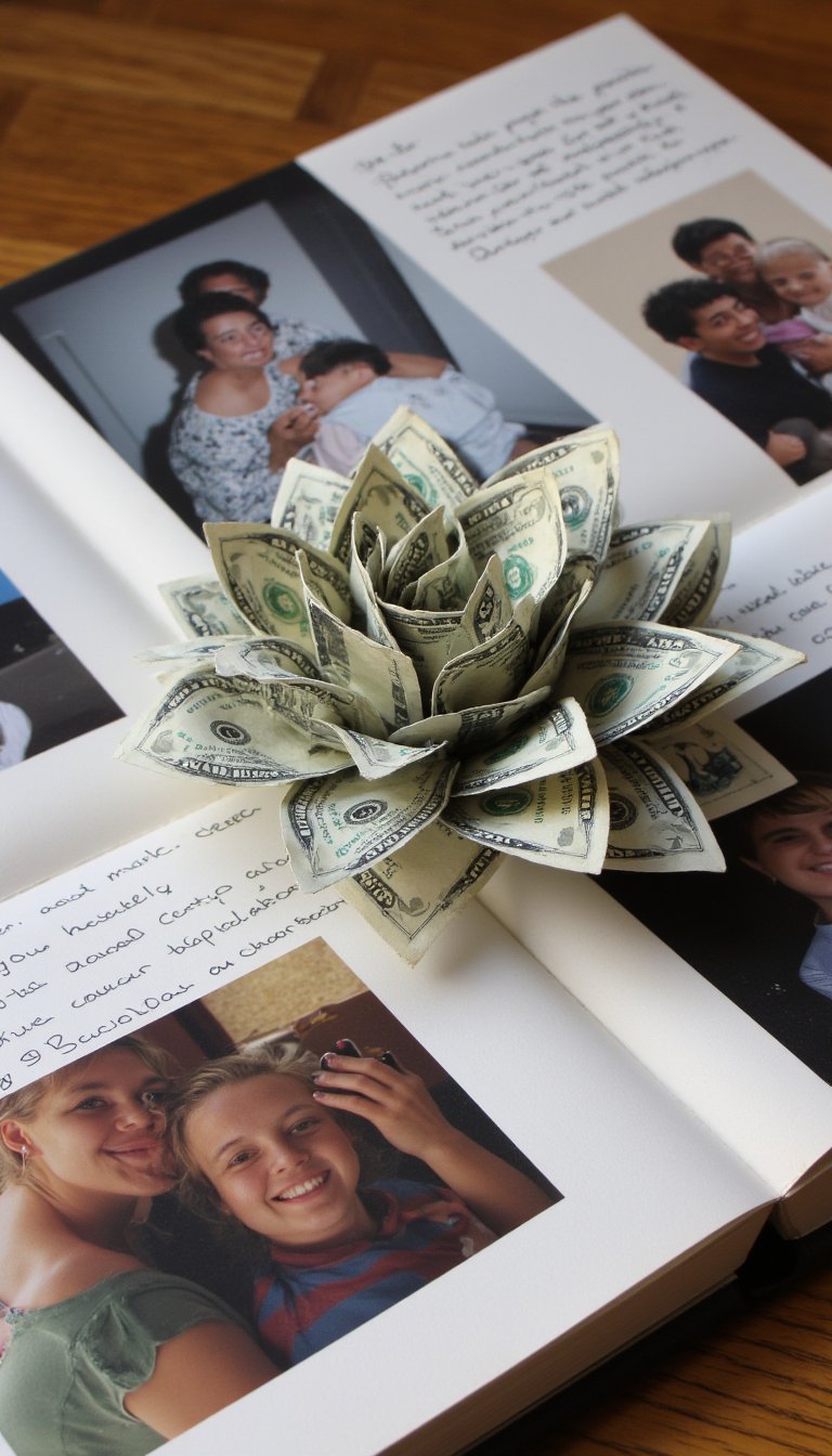 13. The Exploding Photo Album Gift