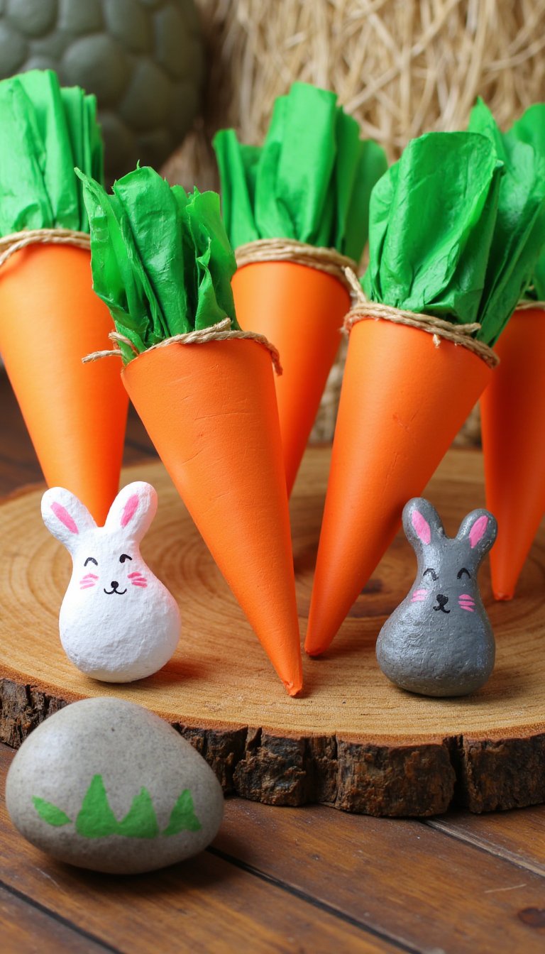 9. Painted Rock Bunnies