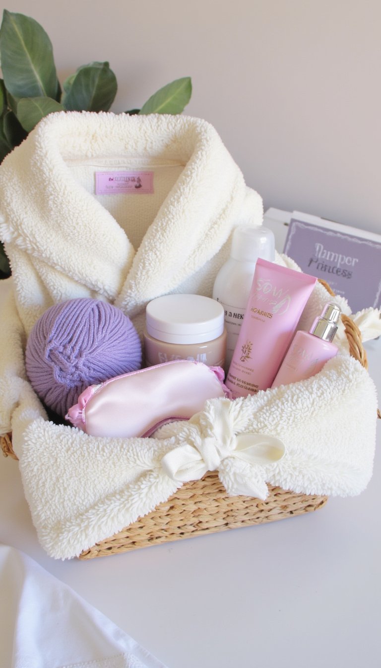 2. The "Pamper Princess" Spa Day Basket