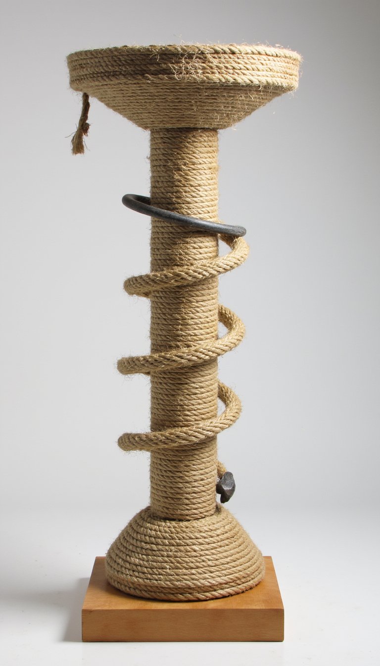 12. A Playful Cat Climber or Scratching Post