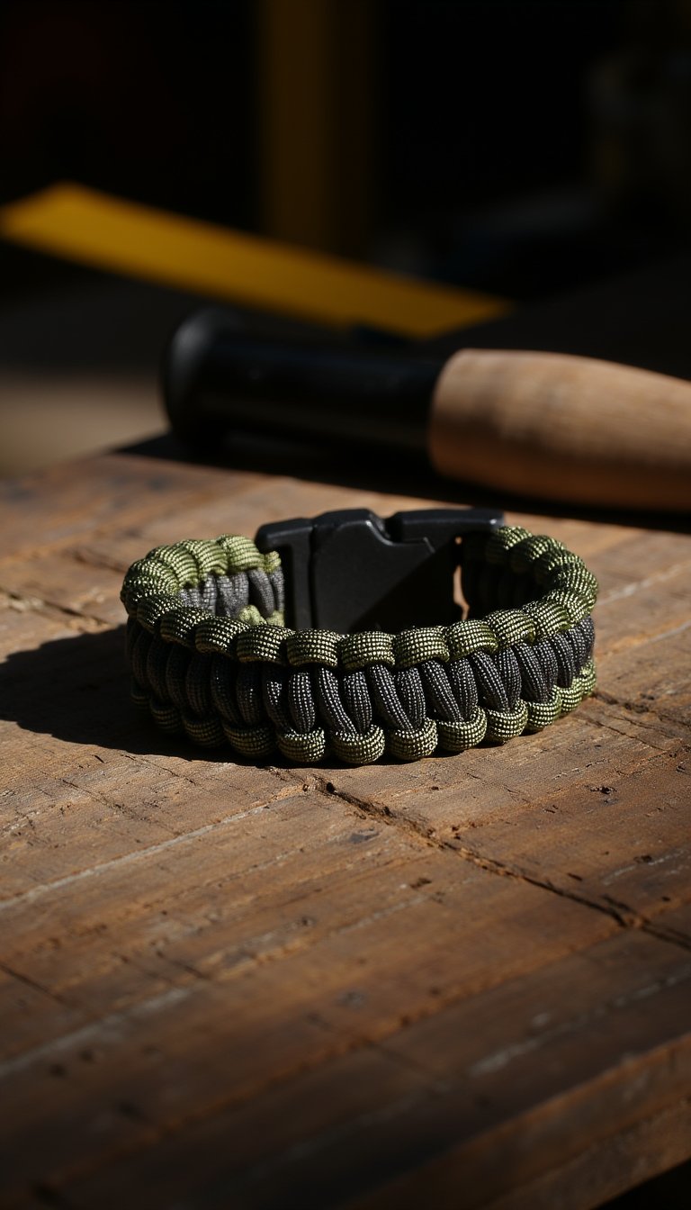 19. DIY Paracord Survival Bracelet
