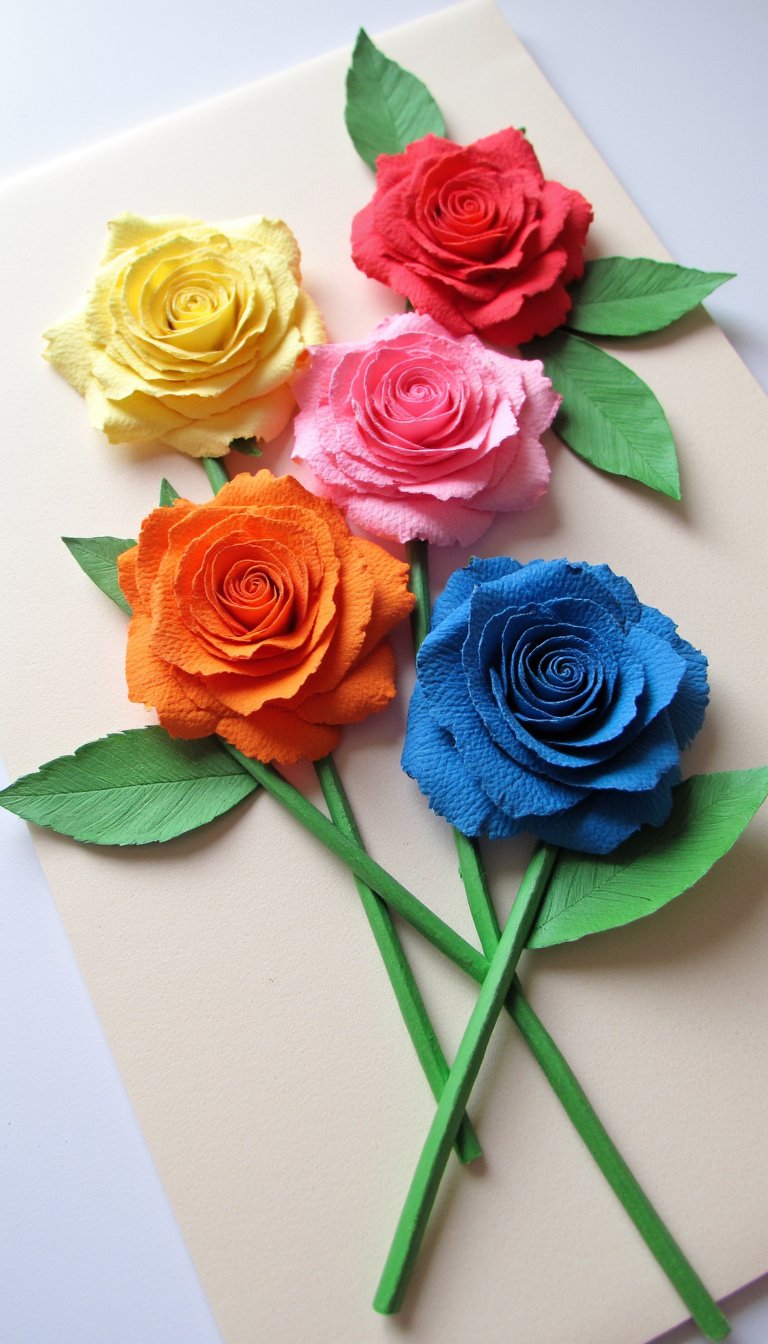 13. Pencil Shaving Roses