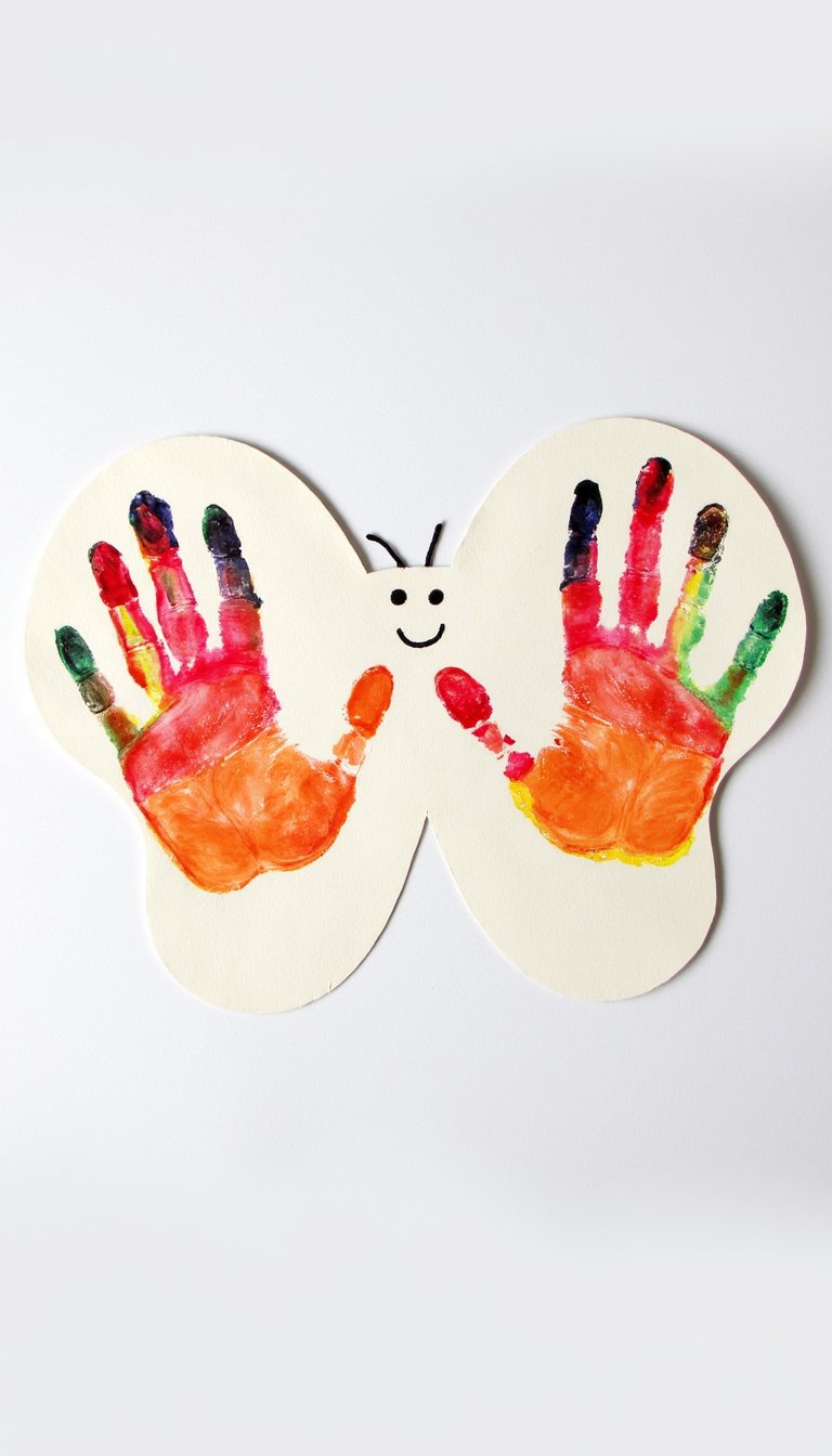 8. Handprint Butterfly Keepsake
