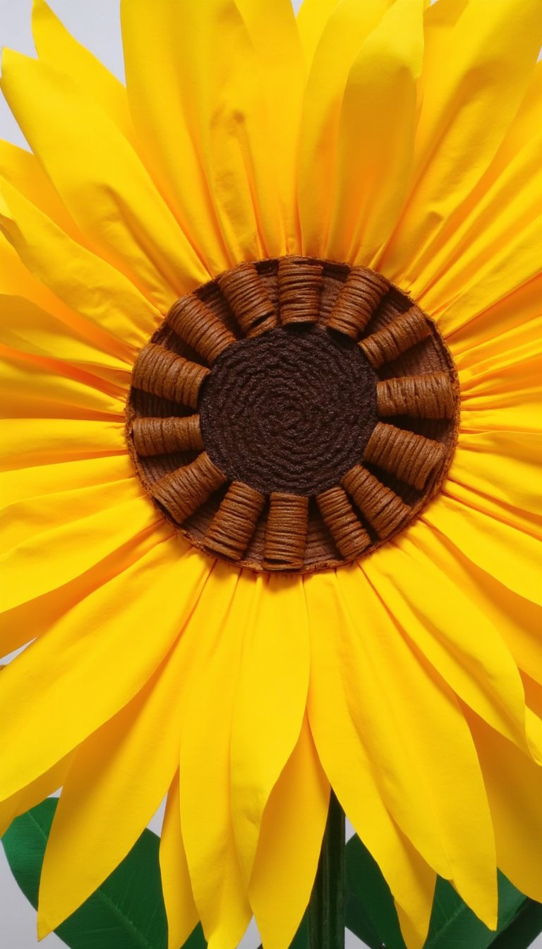 22. Paper Bag Sunflowers