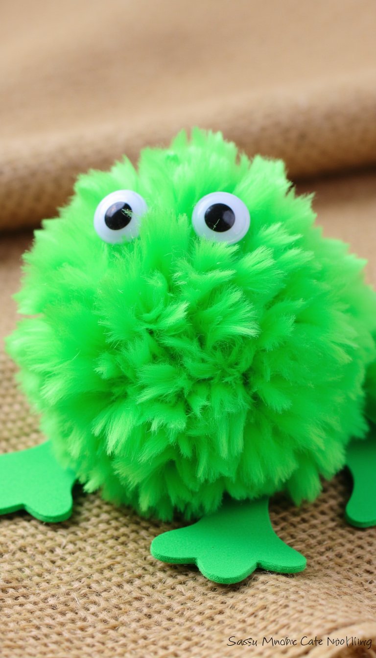 6. Pom Pom Froggy Friend