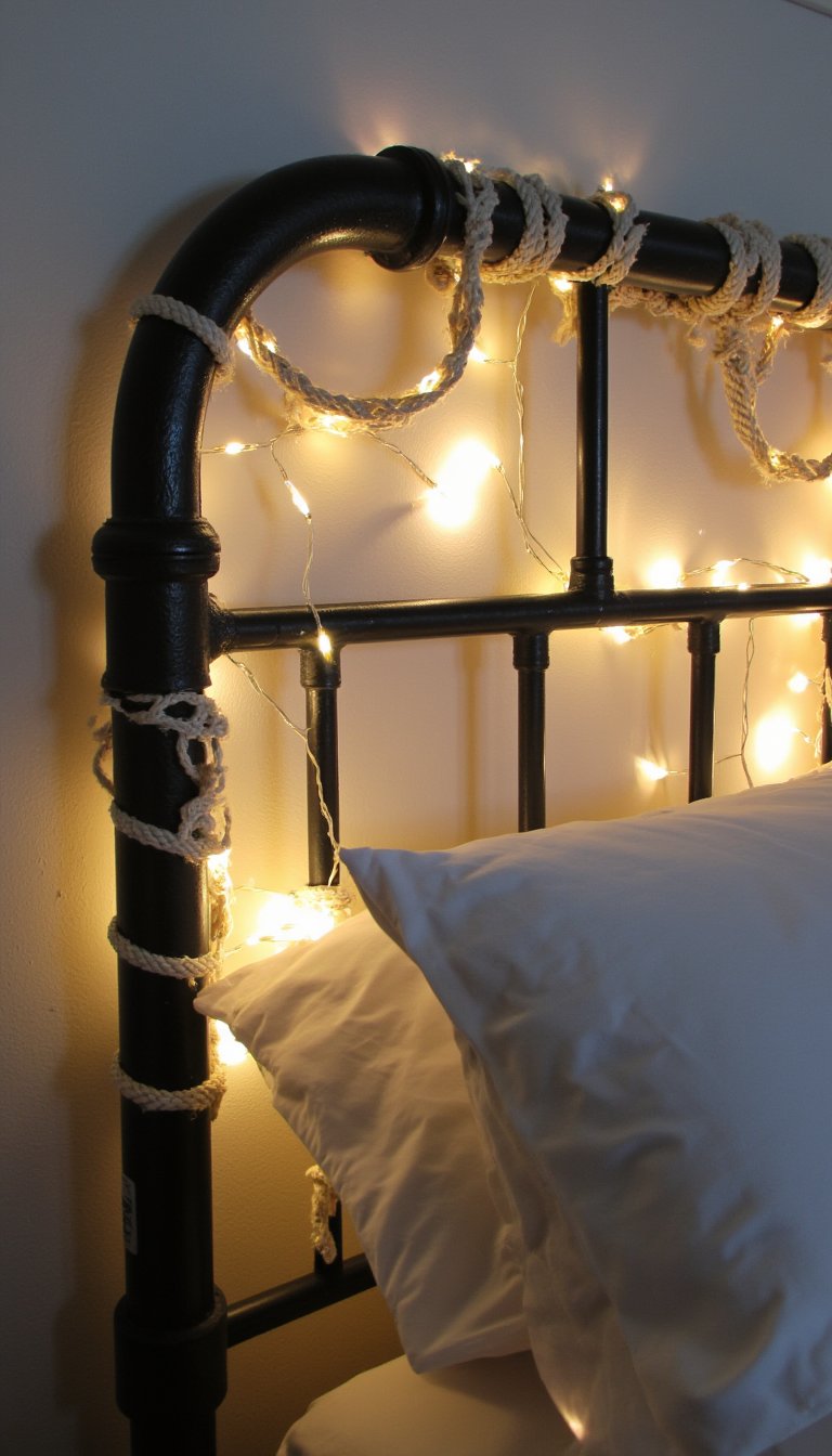 13. An Edgy Headboard for Your Bed