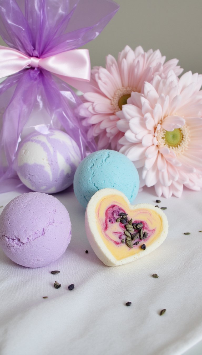 14. A Batch of Homemade Bath Bombs