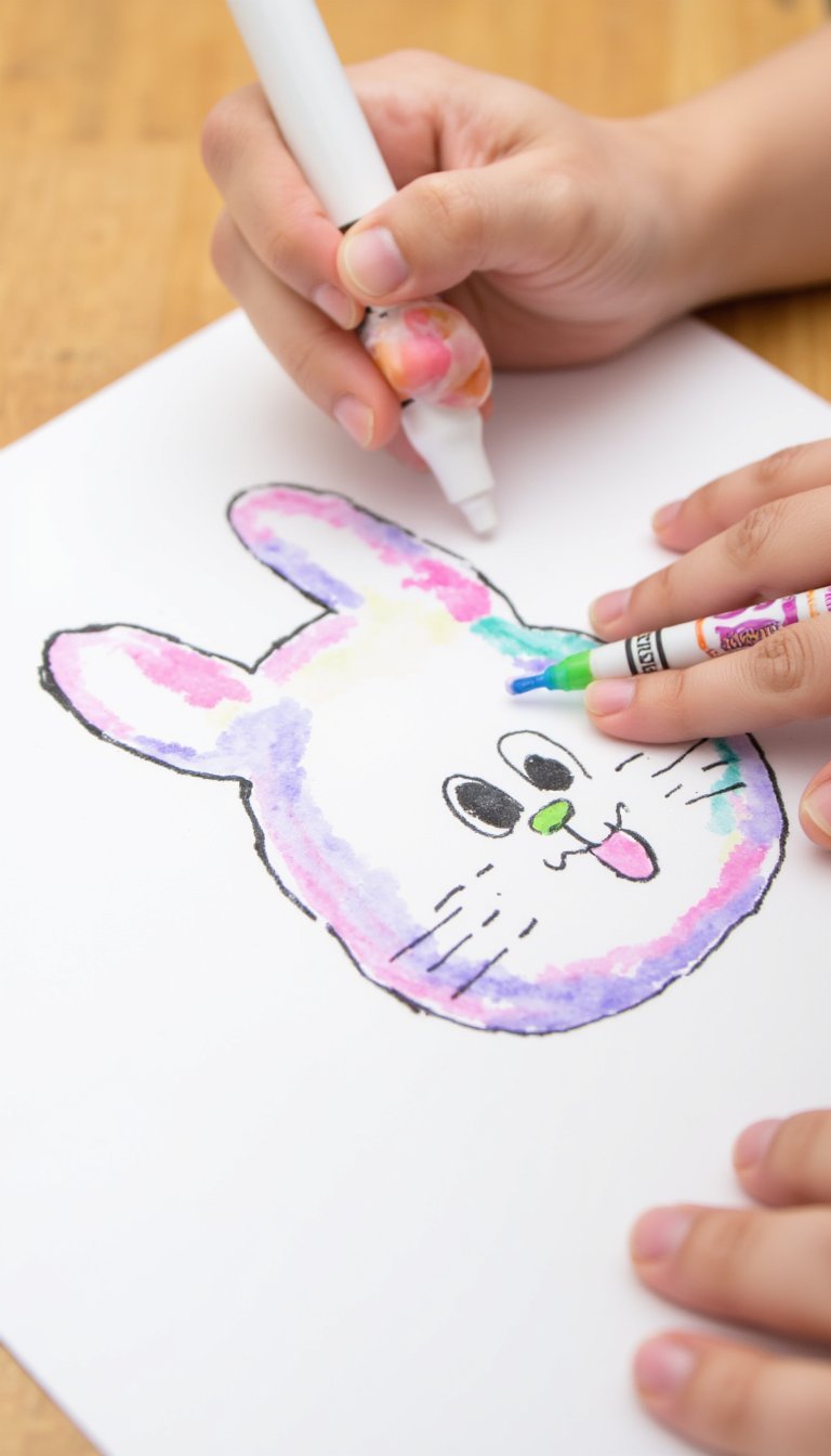 11. Resist Art Easter Scenes