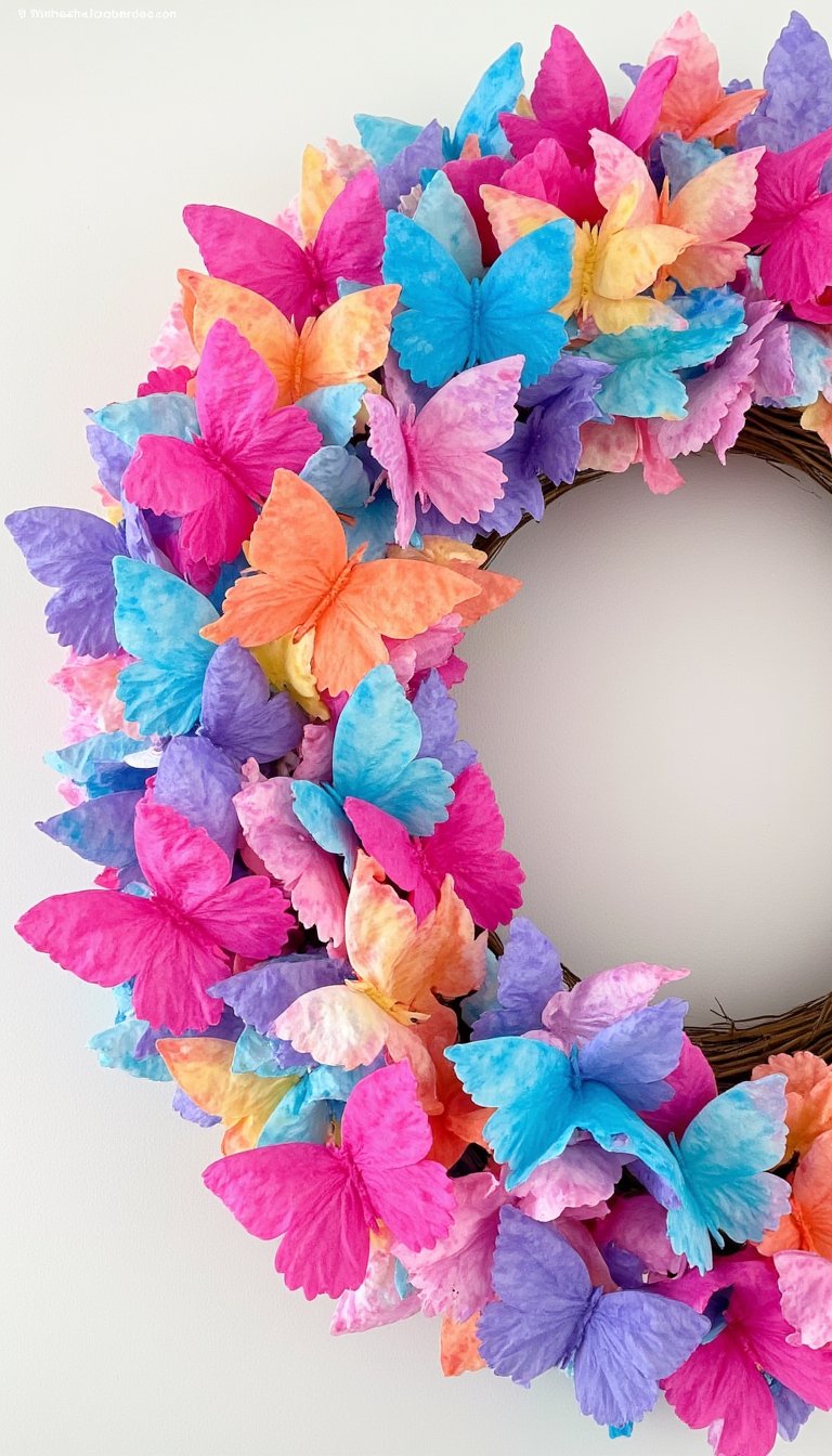 13. Seasonal Butterfly Wreath