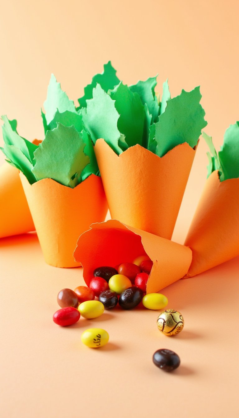 10. Carrot Treat Cones