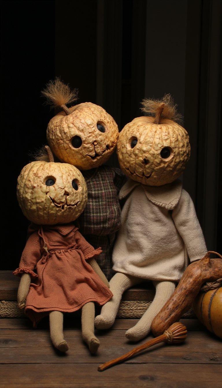 15. Apple Head Dolls