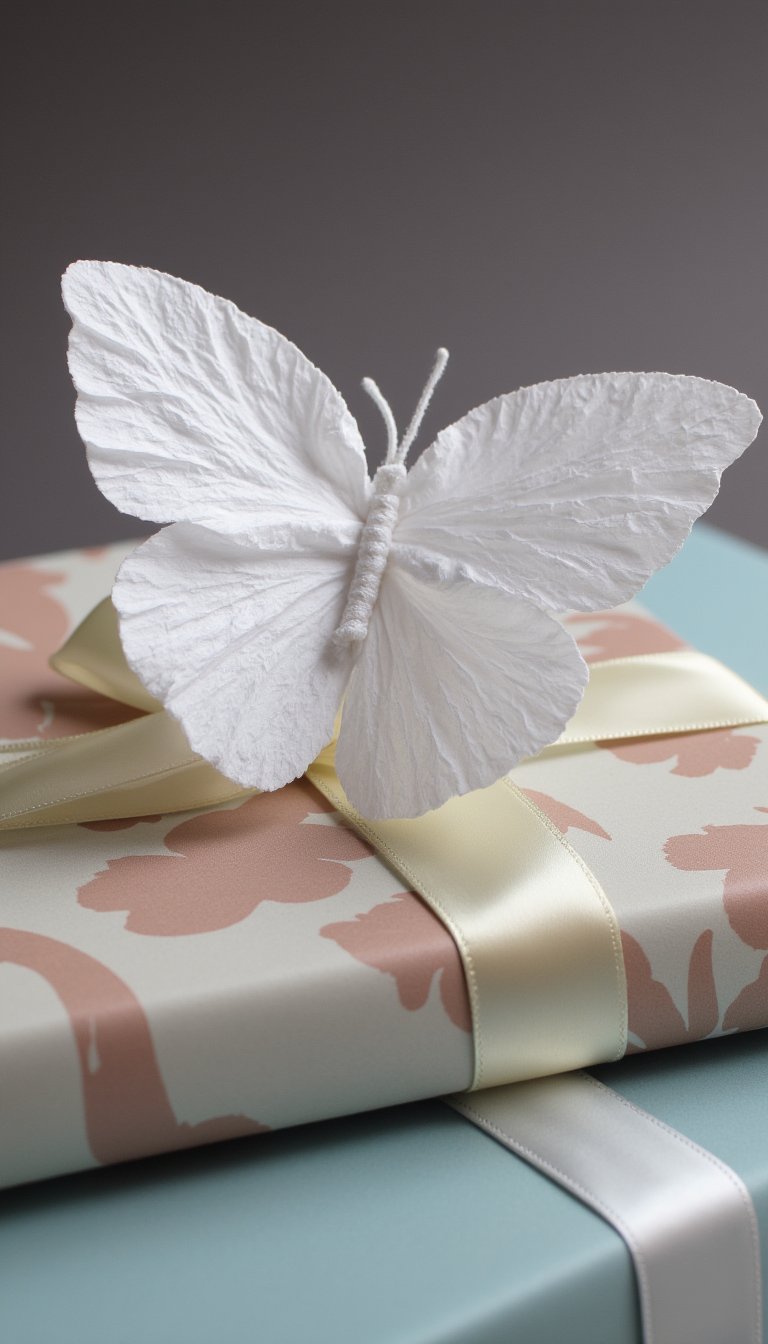 8. Butterfly Gift Topper Extravaganza