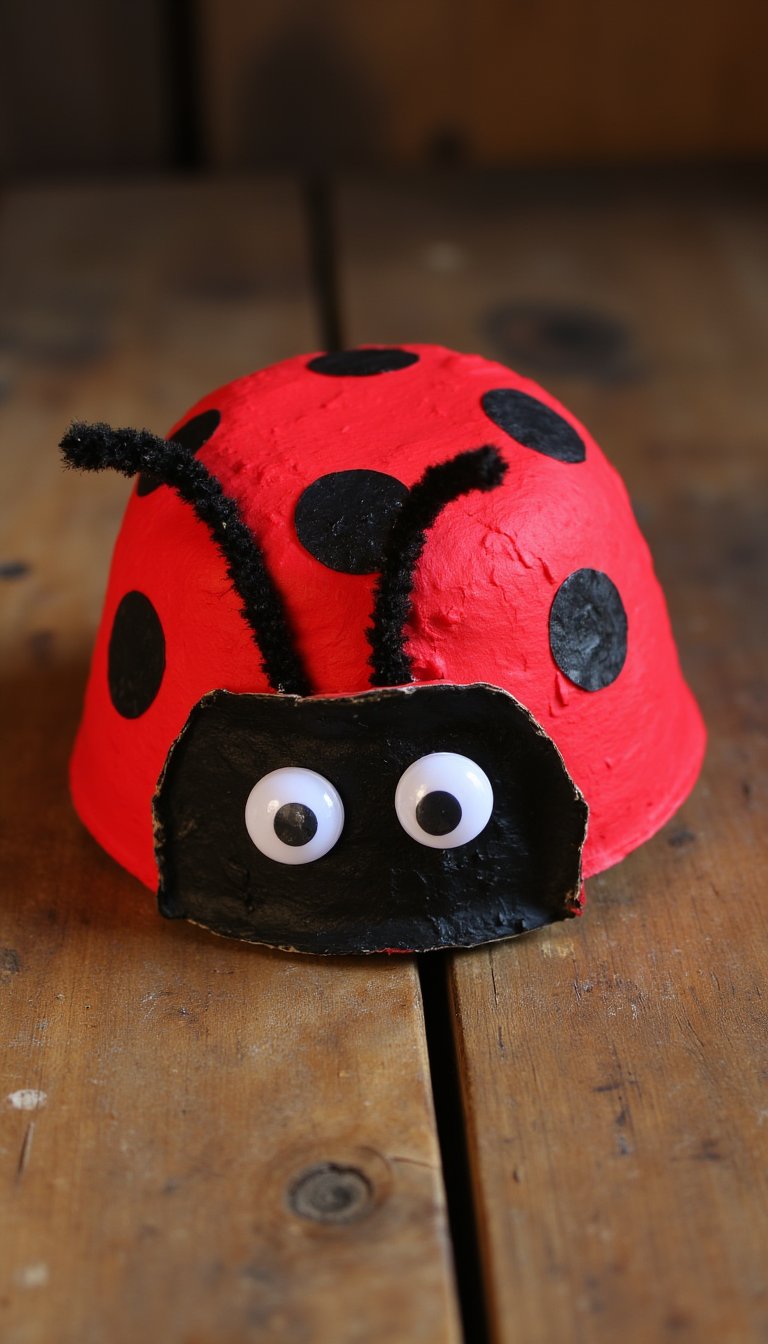 4. Egg Carton Creepy-Crawly