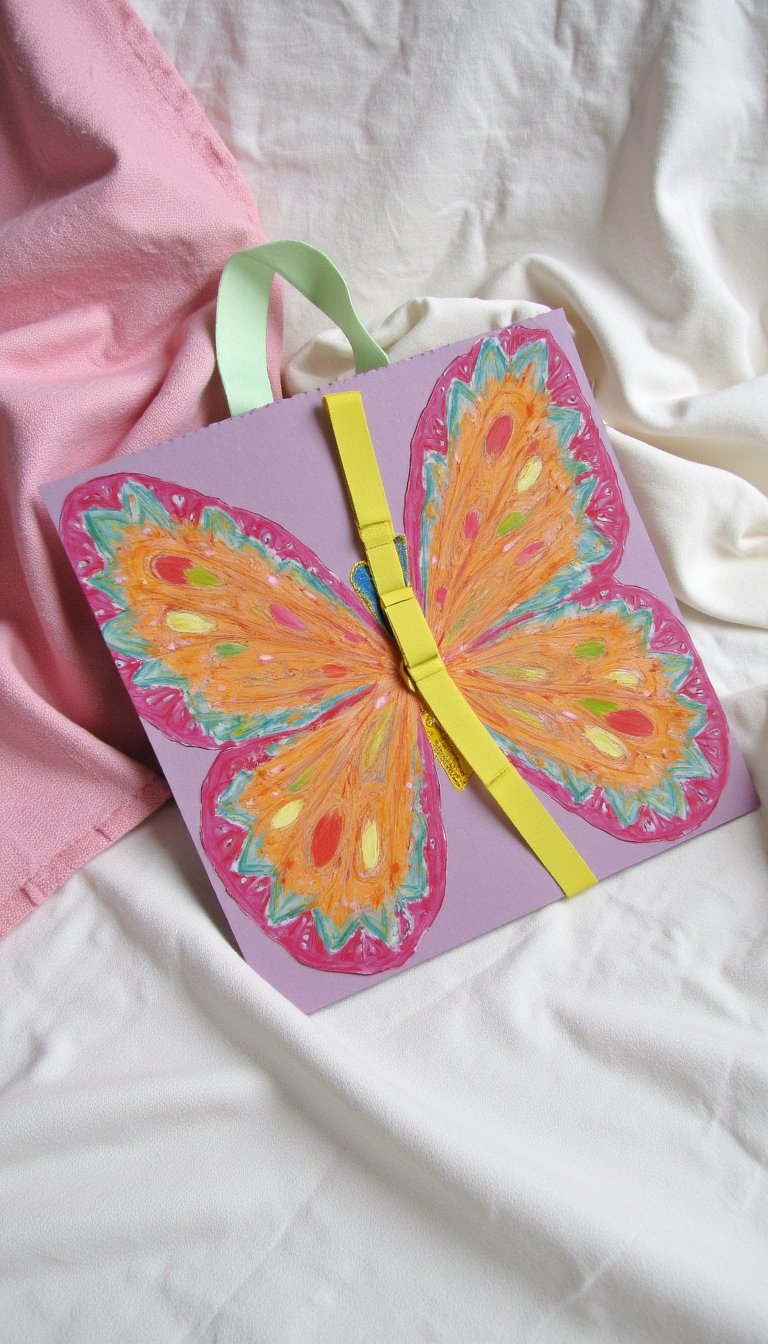 10. Paper Bag Butterfly Wings (Wearable!)