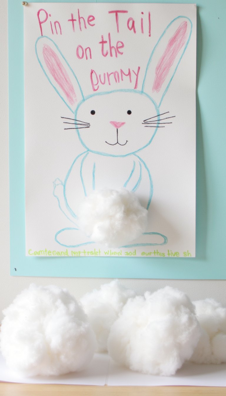 11. "Pin the Tail on the Bunny"