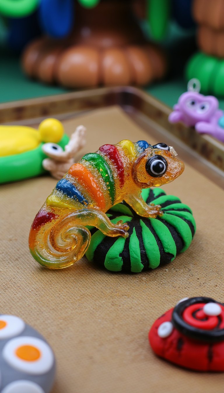 16. "Stained Glass" Chameleon