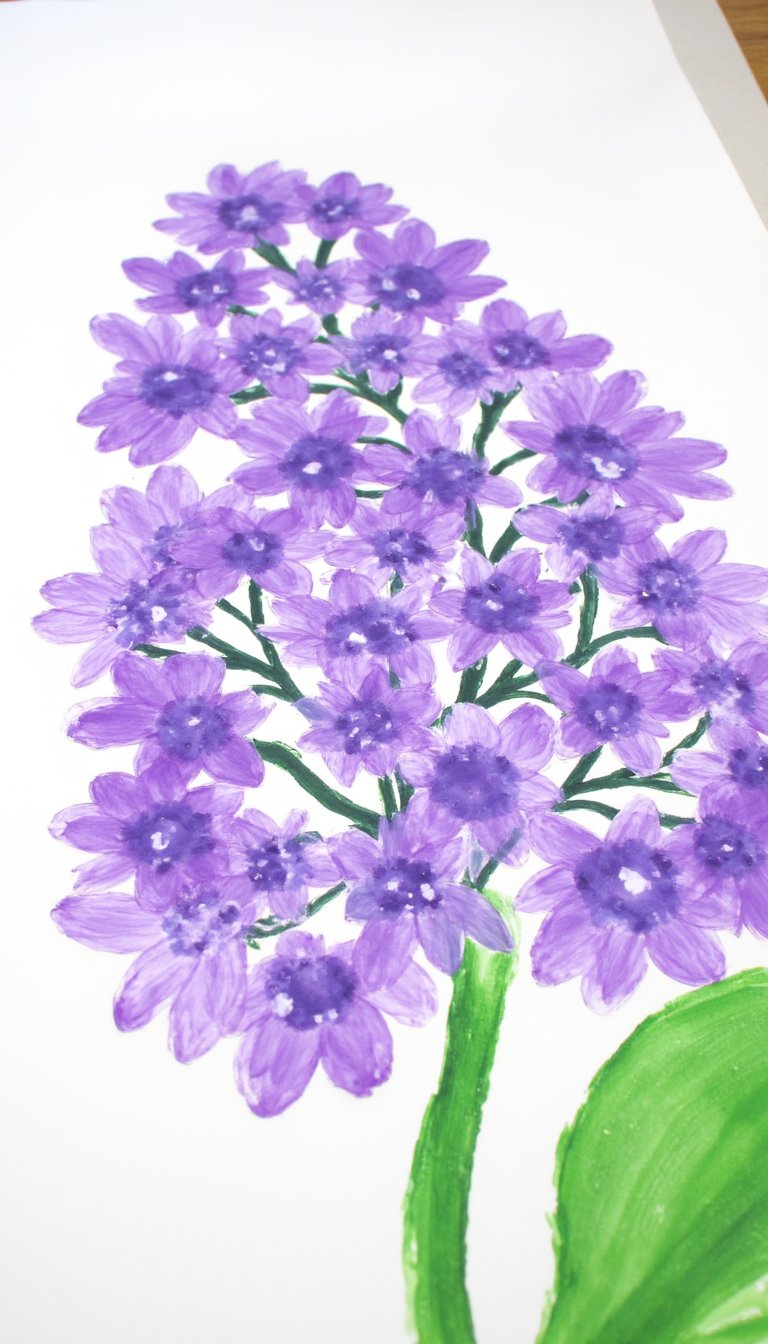 15. Bubble Wrap Printed Lilacs