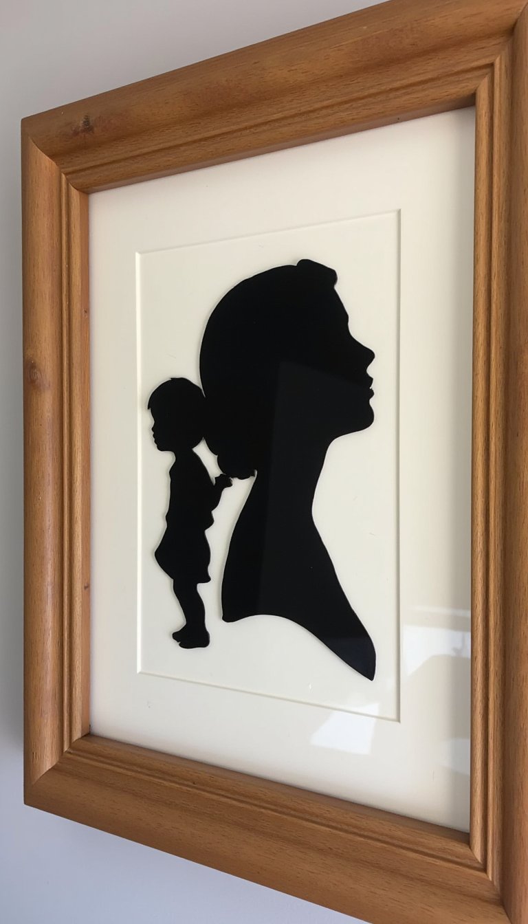 3. Custom Silhouette Portrait