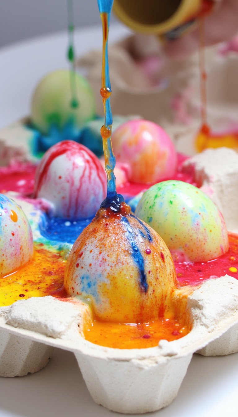 14. Easter Egg Volcanoes