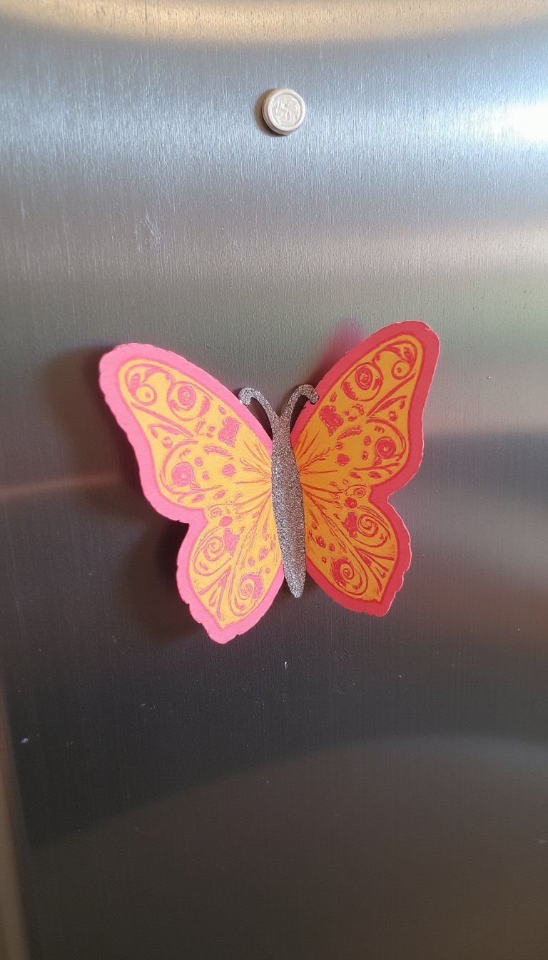 4. Magnetic Flying Butterfly for Fridge Adventures