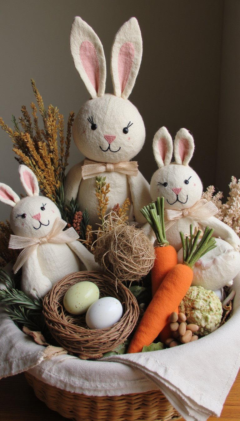 12. A "Gathering Basket" Centerpiece