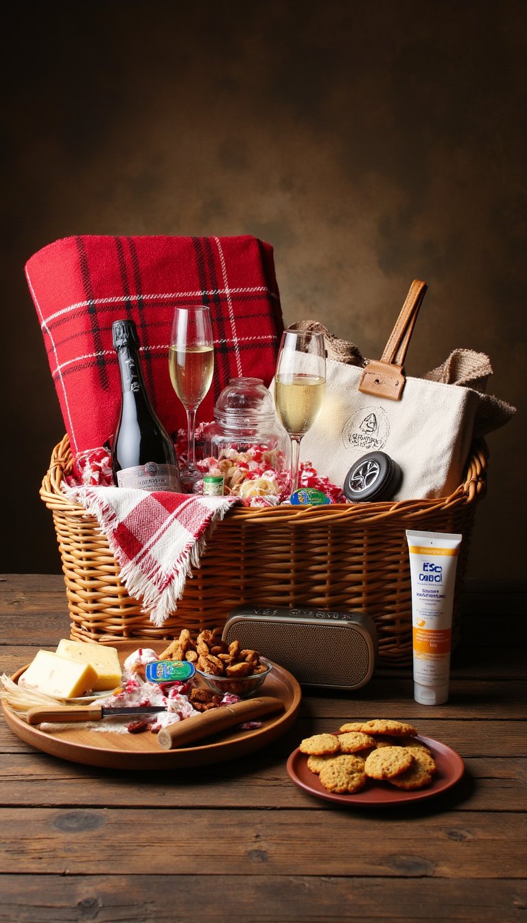7. The "Adventure Awaits" Picnic & Outdoors Basket