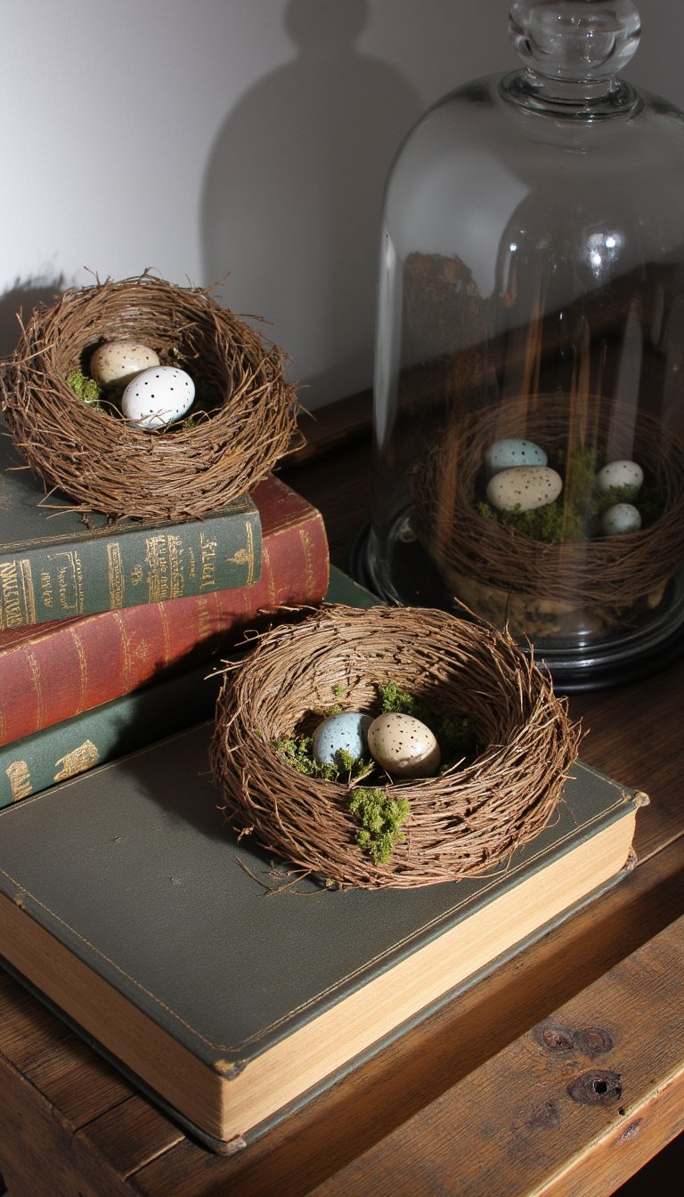 3. A Collection of Bird's Nests (Found, Not Taken!)