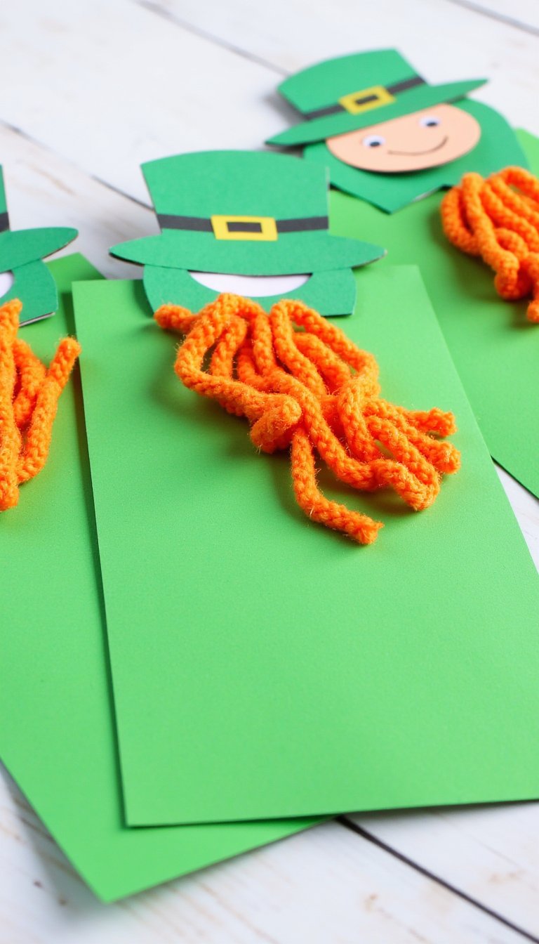 16. Leprechaun "Lucky" Bookmarks