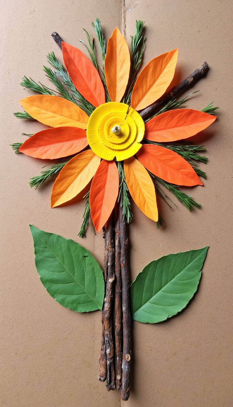 3. Nature Walk Collage Flowers