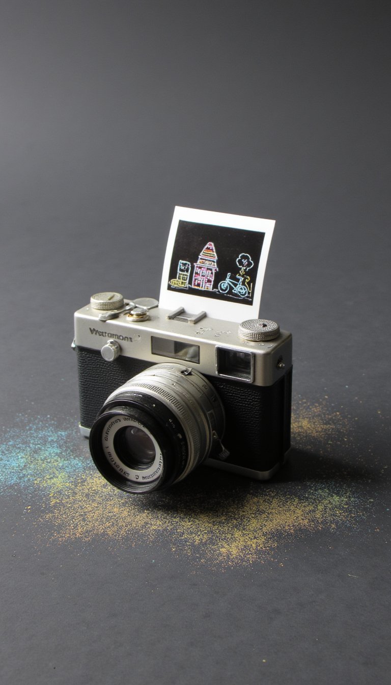 15. Vintage Camera & "Summer Memories"