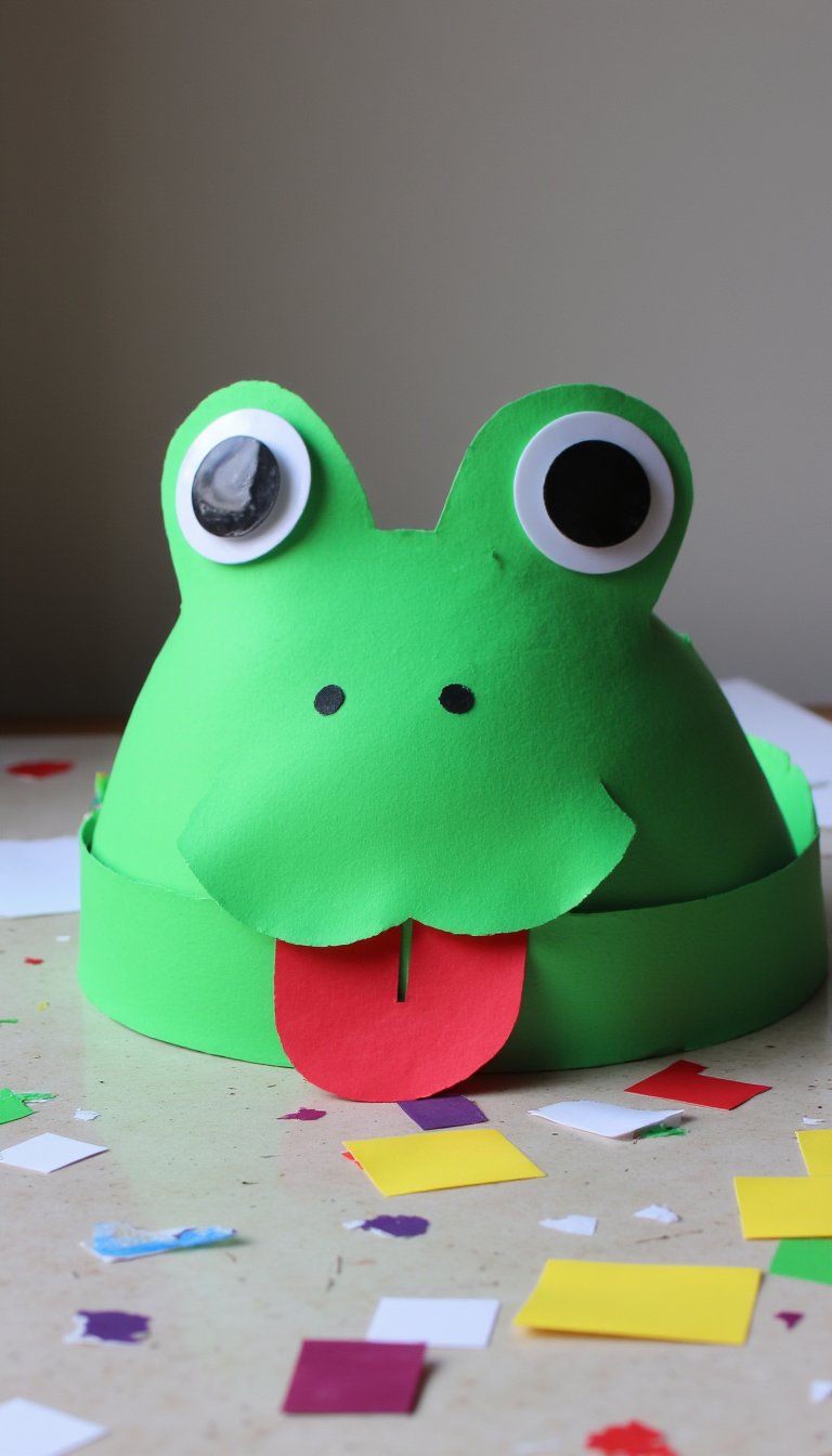 14. Frog Hat Headband
